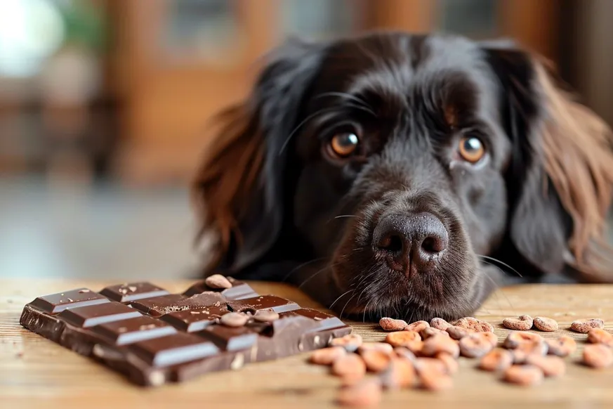 Intoxication au chocolat chez le chien